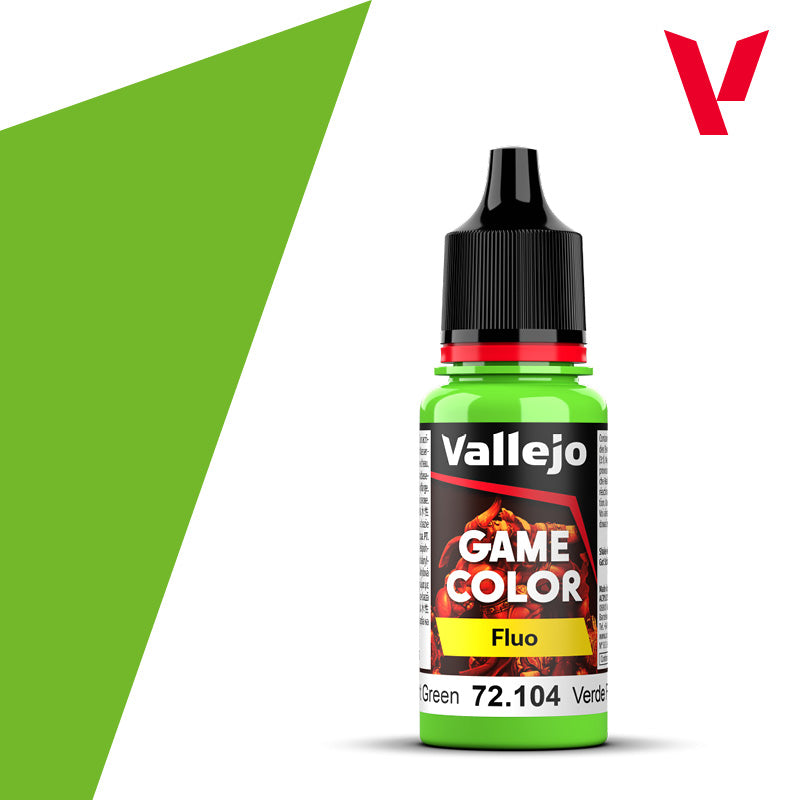 Vallejo Game Color Fluo - Fluorescent Green