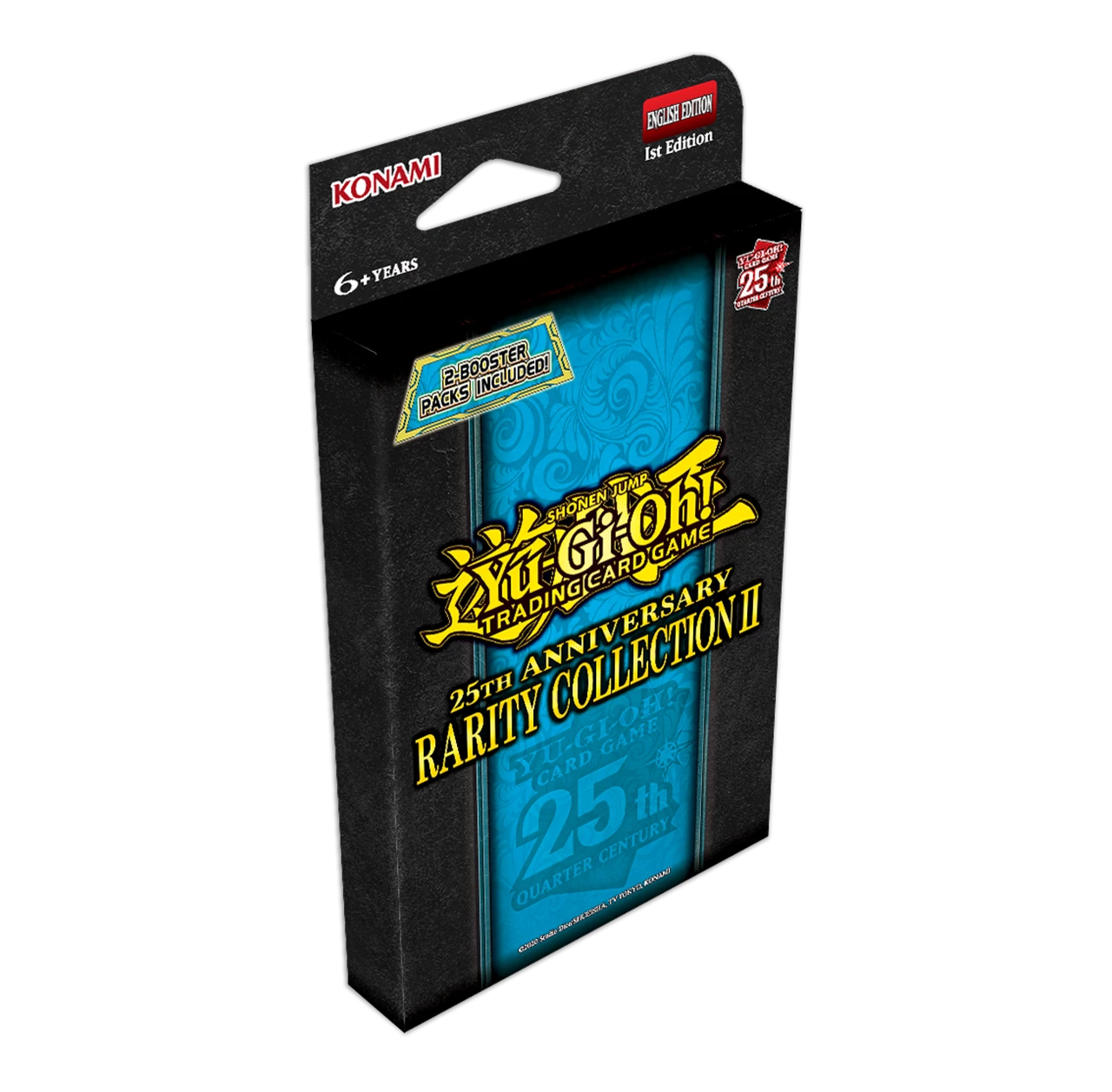 Yu-Gi-Oh! 25th Anniversary Rarity Collection II 2-Pack Tuckbox (18 Car Yu-Gi-Oh! 25th Anniversary Rarity Collection II 2-Pack Tuckbox (18 Car