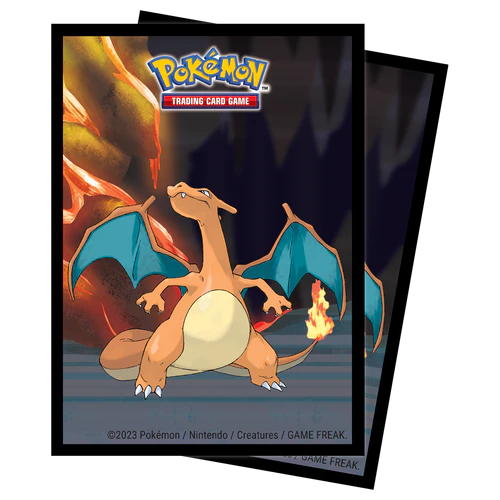 scorching charizard card sleeves Ultra Pro Pokemon Summit 65 Deck Protectors Color:Aurora Heart pokemon online shopping With 20 pages that YuGiOh Card - Spellbook