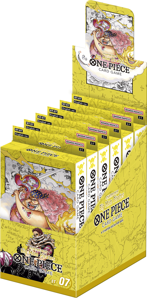 One Piece Big Mom Pirates Starter Deck ST07 | Yellow Deck One Piece Big Mom Pirates Starter Deck ST07 | Yellow Deck