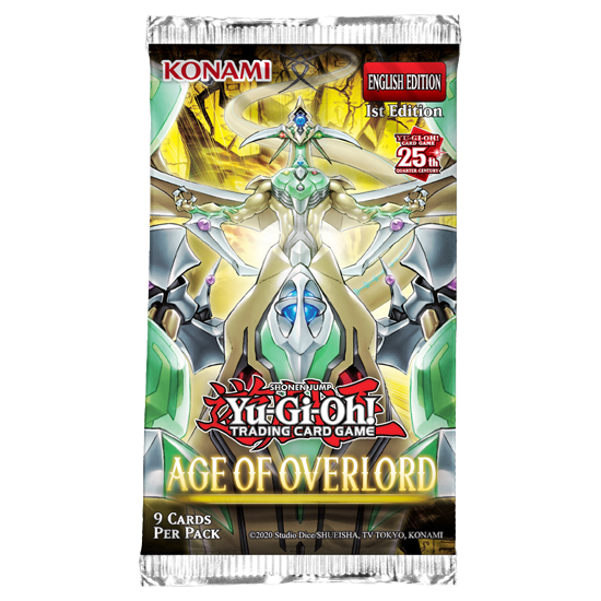 Yu-Gi-Oh! Age of Overlord Booster Pack (9 cards)