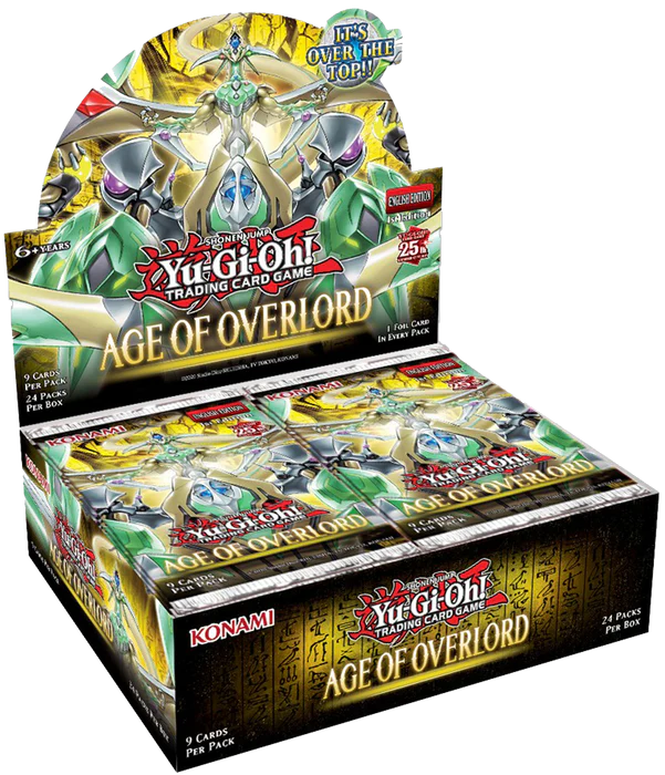Yu-Gi-Oh! Age of Overlord Booster Box (24 packs)