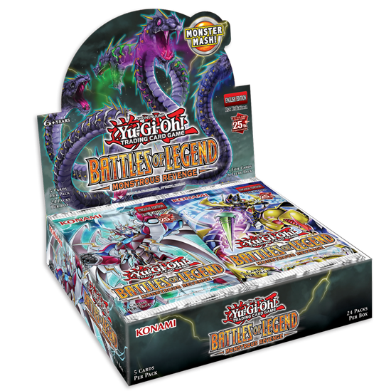 Yu-Gi-Oh! Battles of Legend: Monstrous Revenge Booster Box (24 packs)