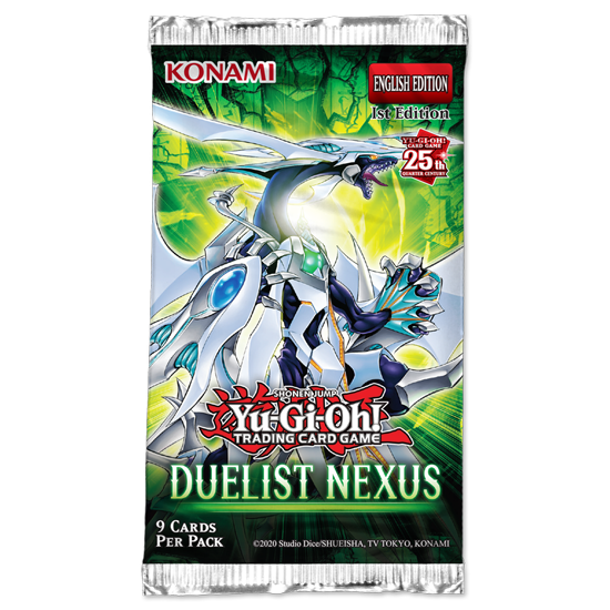 yugioh over the nexus card packs Yu-Gi-Oh! Duelist Nexus Booster Pack (9 cards)
