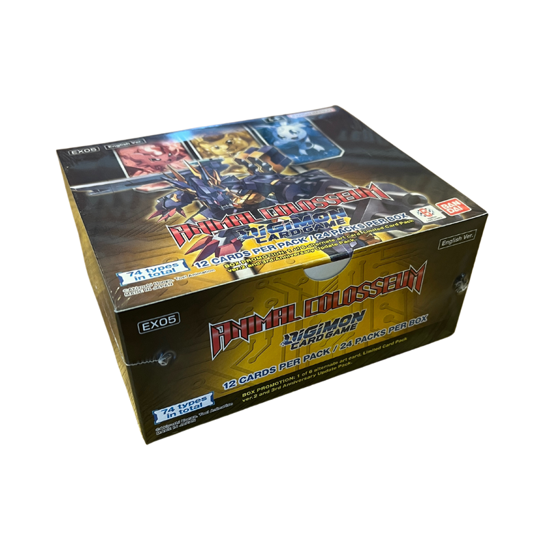 Digimon Card Game Animal Colosseum EX05 Booster Box (24 packs)