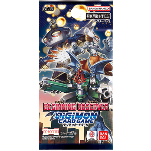 Digimon Card Game Beginning Observer Booster Pack (12 cards)