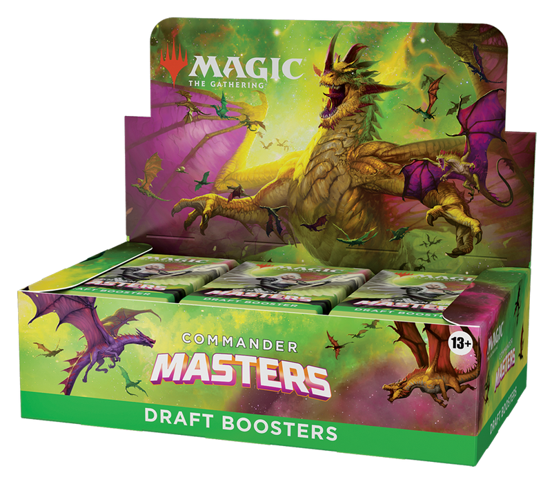 MTG Commander Masters Draft Booster Box (24 Packs)