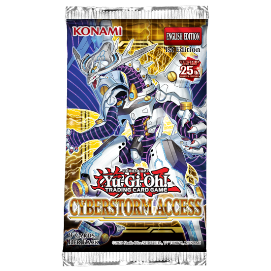 Yu-Gi-Oh! Cyberstorm Access Booster Pack (9 cards)