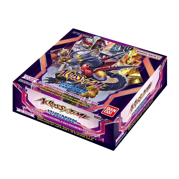 Digimon Card Game Across Time BT12 Booster Box (24 packs)