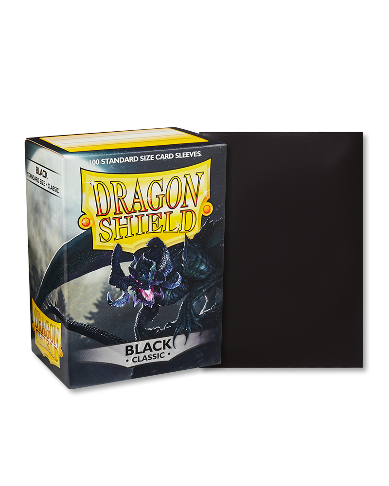 Dragon Shield Classic - Black (100 ct. in box)