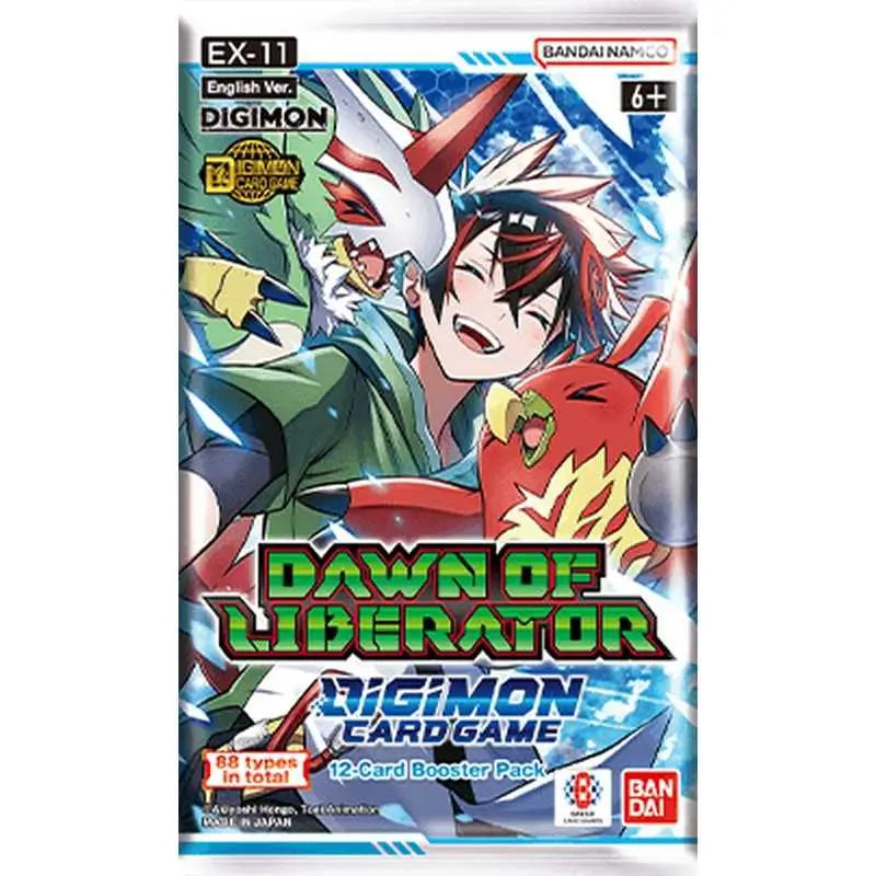 デジモンカードゲーム DAWN OF LIBERATOR EX-11 3box Digimon Card Game Dawn of Liberator Extra Booster Box EX11 ENGLISH