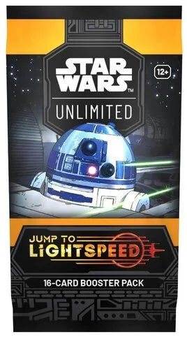 jump to lightspeed booster box Star Wars Unlimited In this Carbonite booster pack display for the games fourth set Star Wars: Unlimited Booster Pack