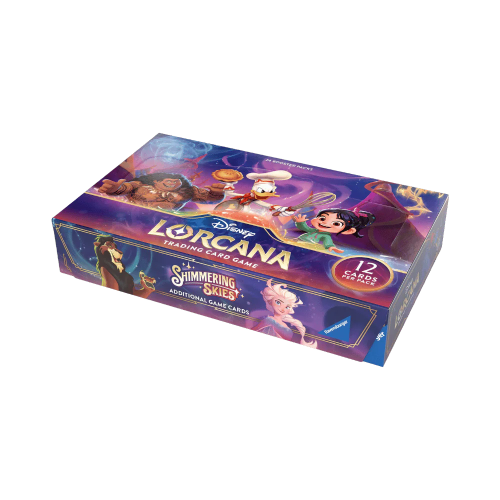 Disney Lorcana: Shimmering Skies - Booster Box (24 packs) Disney Lorcana: Shimmering Skies - Booster Box (24 packs)