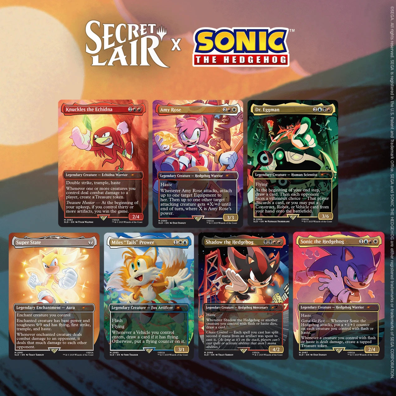 MTG: Secret Lair x Sonic Friends & Foes (non foil)
