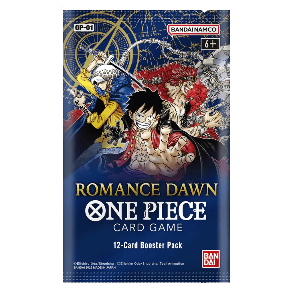 One Piece Romance Dawn Booster Pack OP01 (12 Cards)