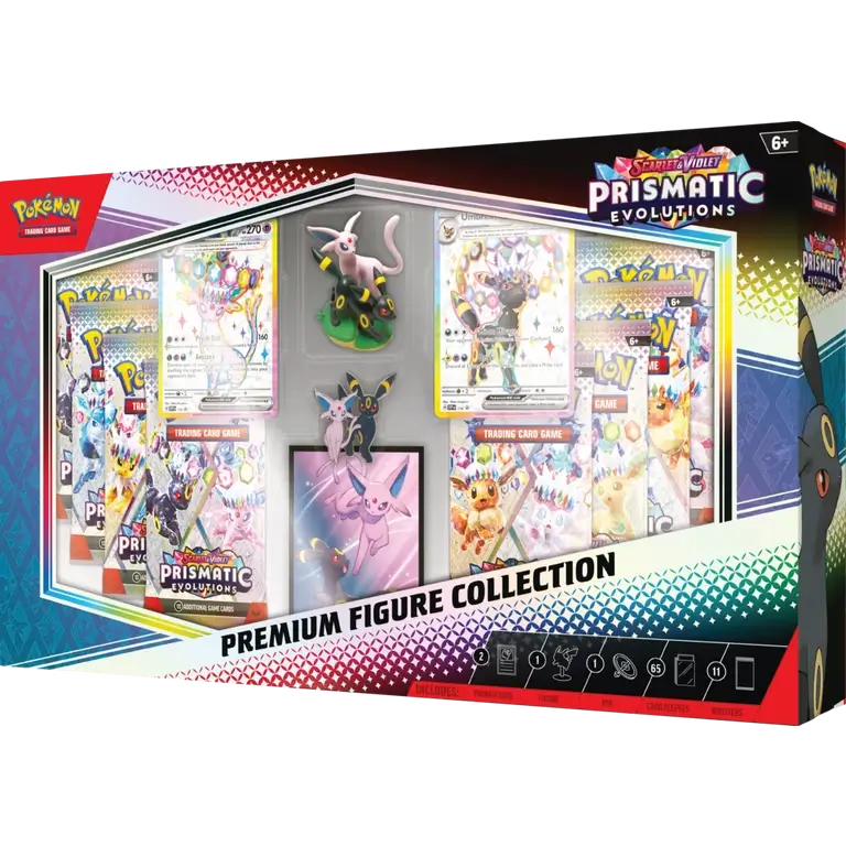 PTCG: Prismatic Evolutions - Premium Figure Collection PTCG: Prismatic Evolutions - Premium Figure Collection
