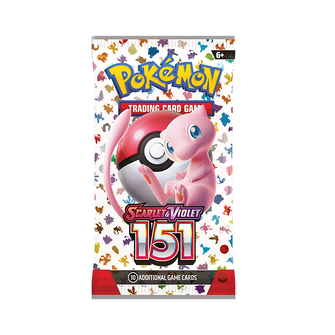 Pokemon TCG 151 Booster Pack (10 cards)