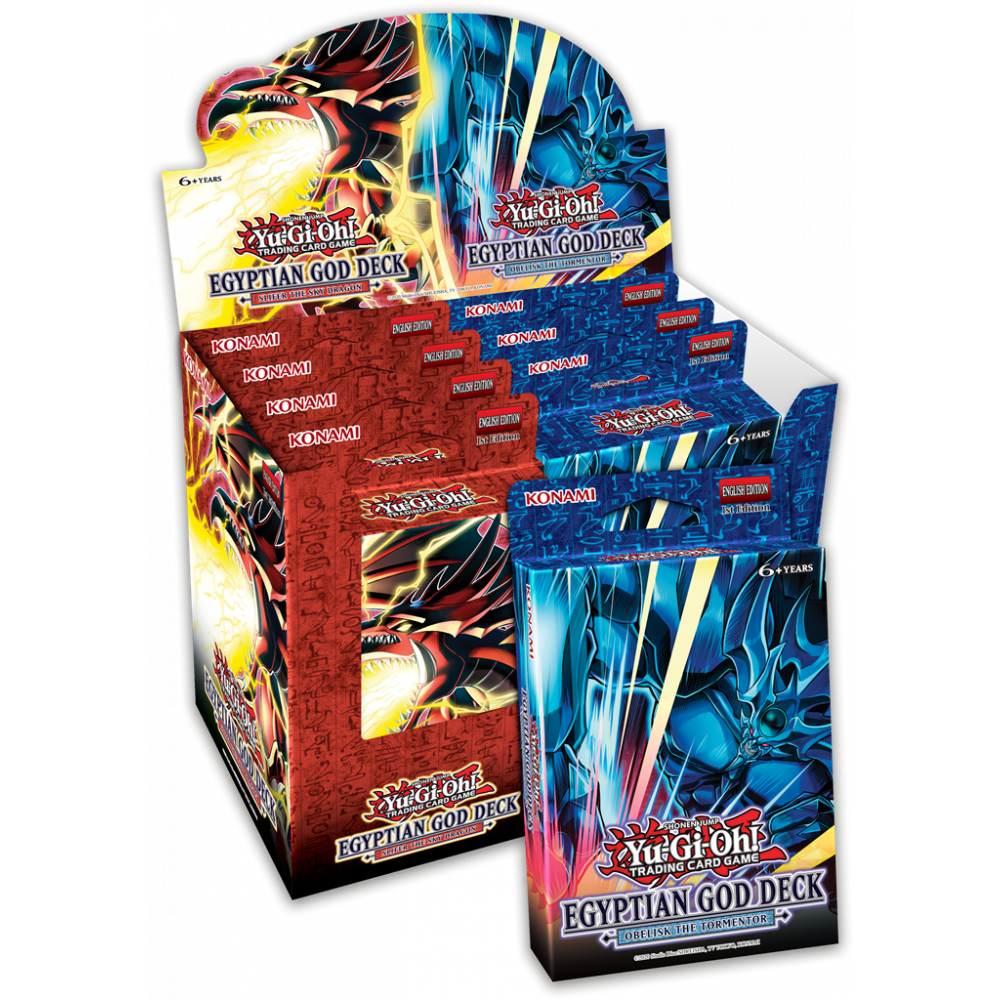 Yu-Gi-Oh! Egyptian God Deck | Slifer and Obelisk Yu-Gi-Oh! Egyptian God Deck | Slifer and Obelisk