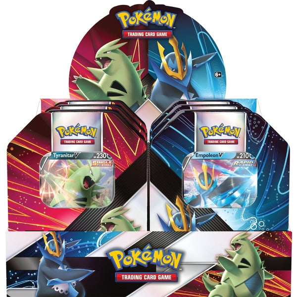 Pokémon TCG: V Strikers Tin (Tyranitar vs. Empoleon)