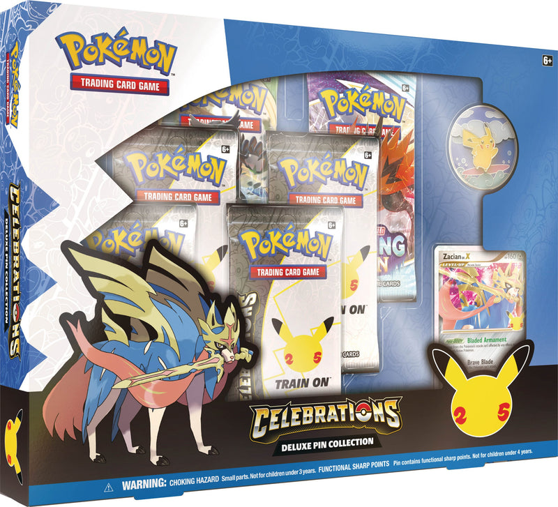 Pokémon TCG: Celebrations (anniversary) - Deluxe Pin Collection - Buy now (preorder)