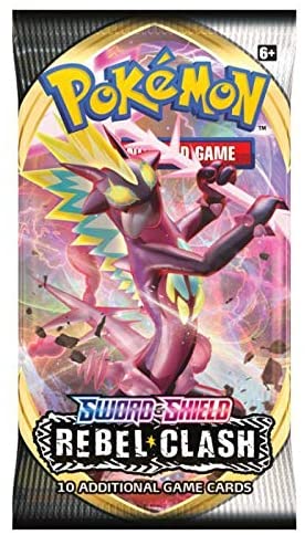 pokemon sword and shield booster box price Pokemon TCG: Sword & Shield - Rebel Clash Booster Pack