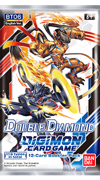 Digimon Card Game Double Diamond Booster Pack (12 cards) BT06