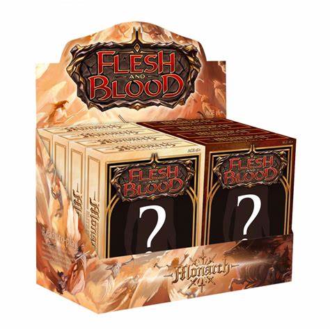 monarch booster box Flesh and Blood TCG Monarch Blitz Deck