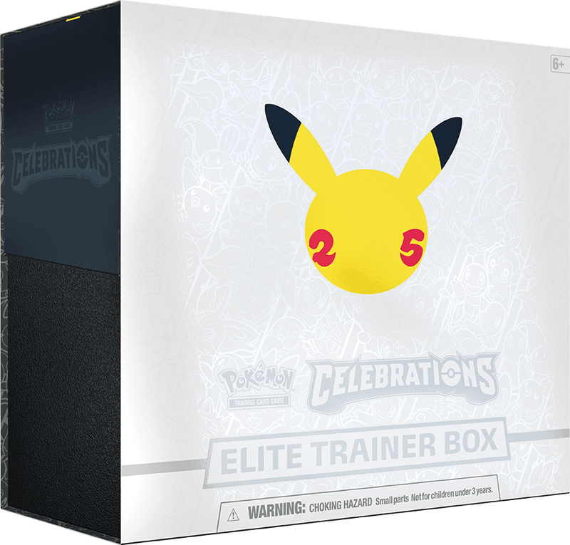 Pokemon Celebrations - 25th Anniversary - Elite Trainer Box (ETB) - Preorder from EU