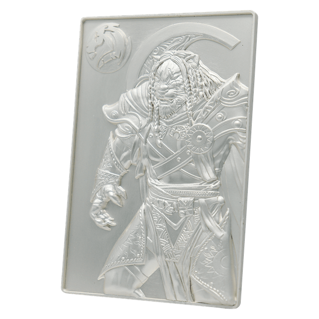MTG Limited Edition Silver Plated Metal Collectible Card