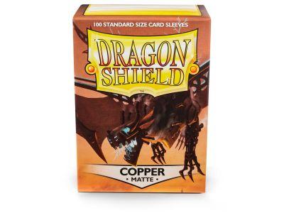 Dragon Shield Matte Standard Size Sleeves Copper (100pcs)