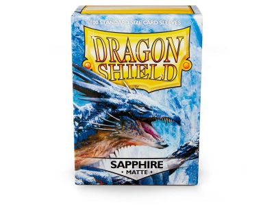 Dragon Shield Matte Standard Size Sleeves Sapphire (100pcs)