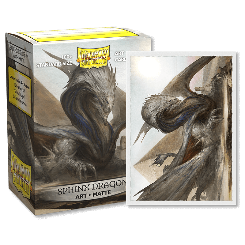 Dragon Shield Matte Art Standard Size Sleeves - Sphinx Dragon