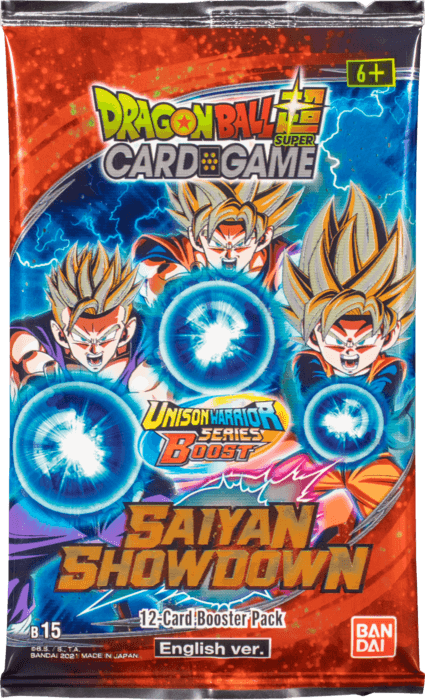 Dragon Ball Super Card Game Saiyan Showdown Booster Pack