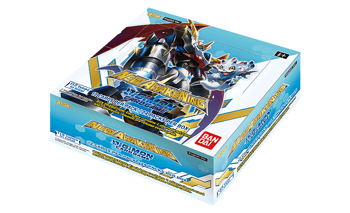 Digimon Card Game BT08 New Awakening Booster Box (24 Packs)