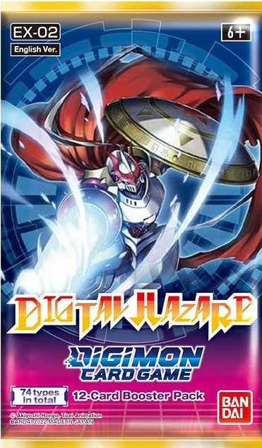 Digimon Card Game Digital Hazard Booster Pack EX02