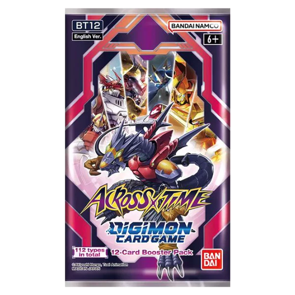 Digimon Across Time BT12 Booster Pack | New Archetypes