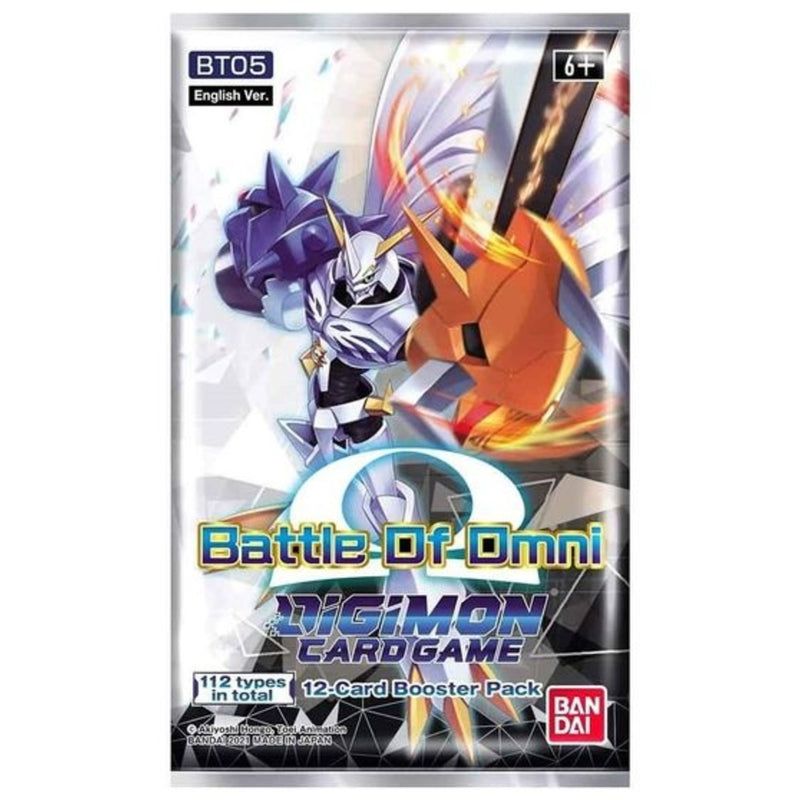 Digimon Card Game Battle Of Omni Booster Pack (12 cards) BT05