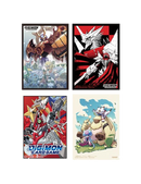 Carddass Digimon Card Game Official Assorted Sleeves 2022