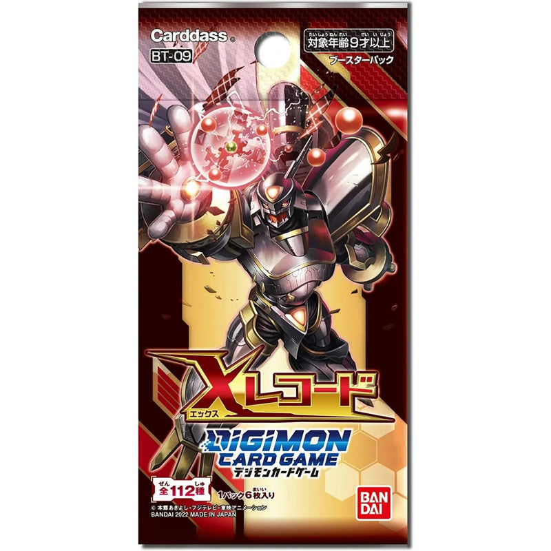 Digimon Card Game BT09 Xrecord Booster Pack