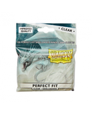 Dragon Shield: Standard Size Sideloading Perfect Fit Sleeves - Clear (100pcs)