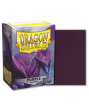 Dragon Shield: Standard Size Non Glare Matte Sleeves - Purple (100pcs)