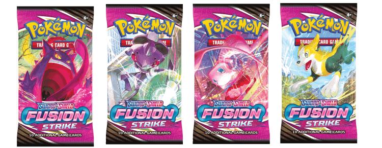 Pokemon TCG Fusion Strike (FST) Booster Pack (10 cards)