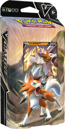 Pokemon TCG V Battle Deck Lycanroc vs Corviknight