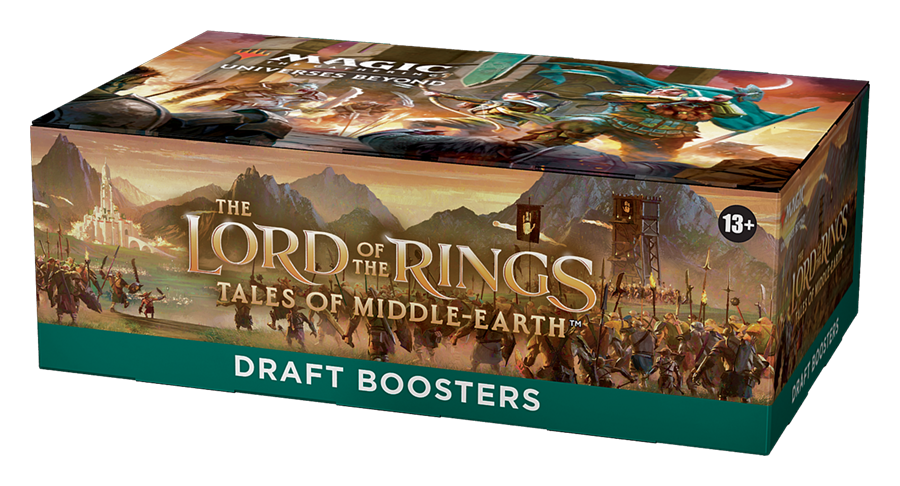 MTG Lord of the Rings Draft Booster Box | Draft & Sealed Format MTG Lord of the Rings Draft Booster Box | Draft & Sealed Format