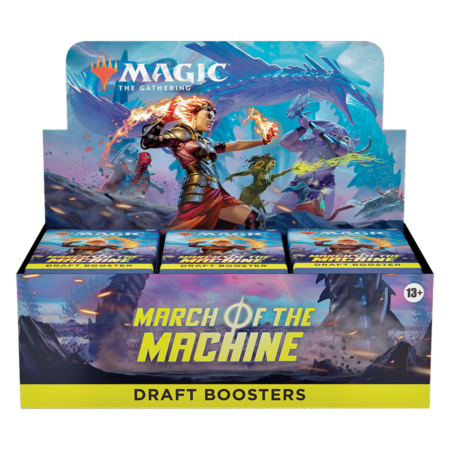 March of the Machine Draft Booster Box | Draft with Friends! March of the Machine Draft Booster Box | Draft with Friends!