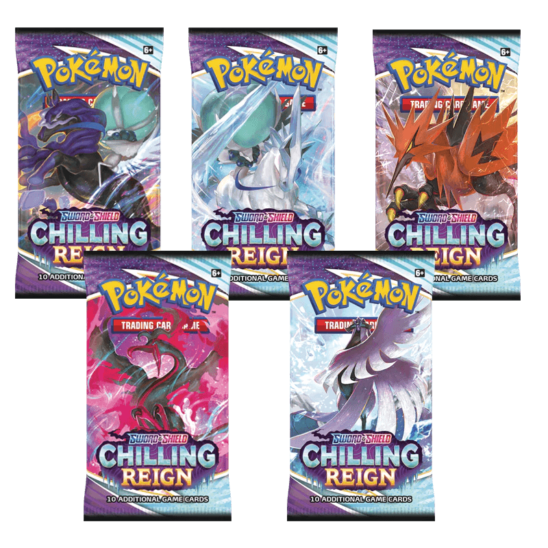 Pokemon TCG Chilling Reign (CRE) Booster Pack (10 cards)