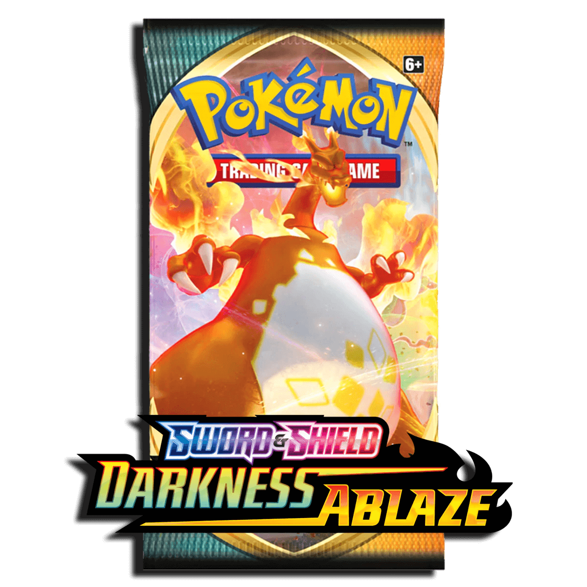 Pokemon TCG Darkness Ablaze Booster Pack | Charizard Vmax