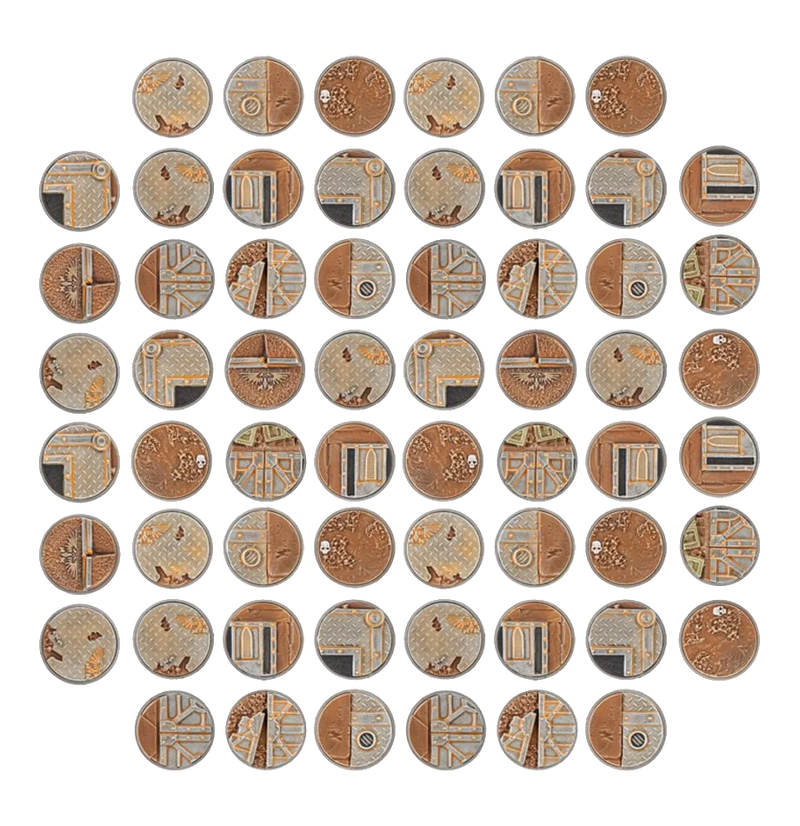Warhammer 40K Sector Imperialis 32mm Round Bases