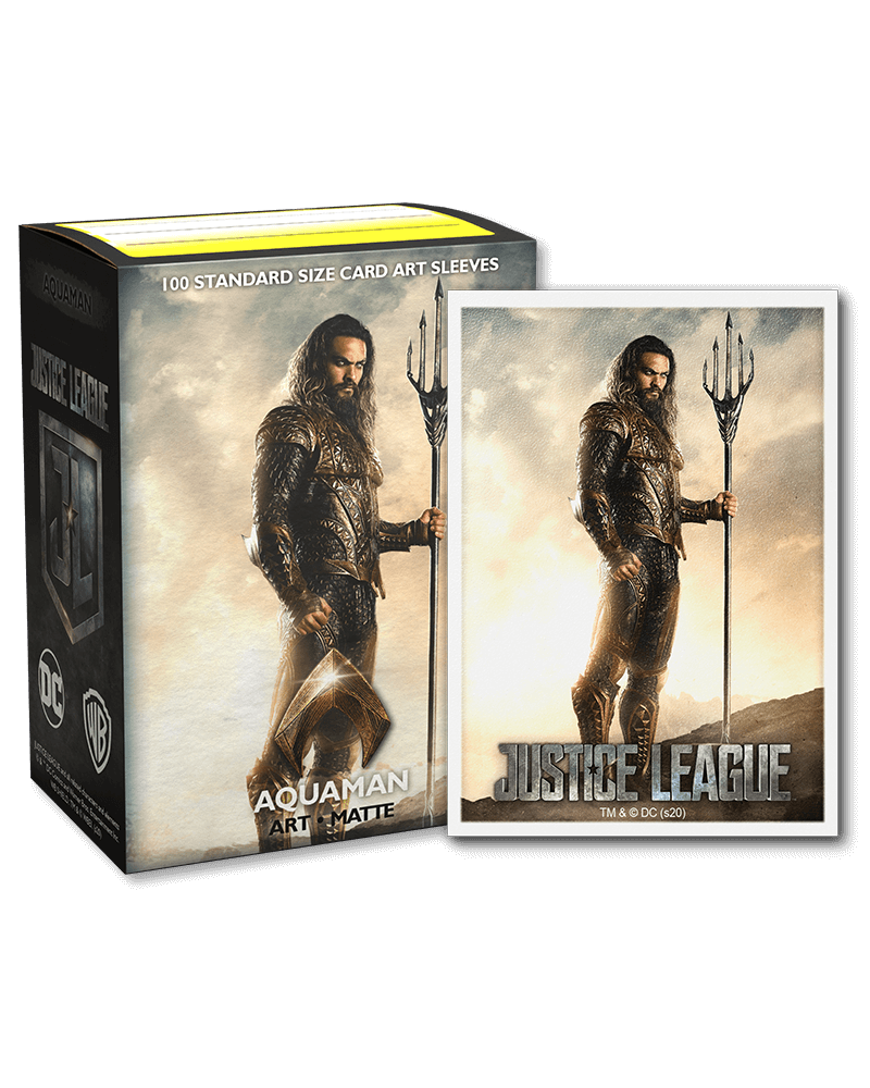 justice league card sleeves Dragon Shield: Standard Size Matte Art Sleeves