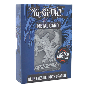 Yu-Gi-Oh! Limited Edition Metal Card Collectible - Blue Eyes Ultimate Yu-Gi-Oh! Limited Edition Metal Card Collectible - Blue Eyes Ultimate